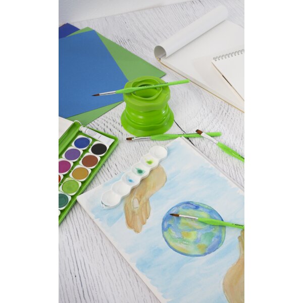 EBERHARD FABER Set de pinceaux synthétiques GREEN WINNER