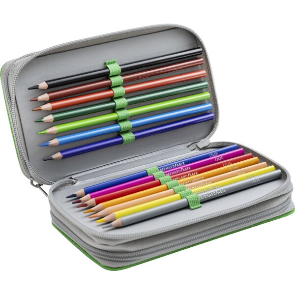 EBERHARD FABER Étui scolaire triple rabat Football