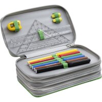 EBERHARD FABER Étui scolaire triple rabat Football