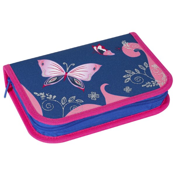 EBERHARD FABER Étui scolaire Papillon, 32 pièces