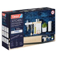 tesa KITCHEN Combi-Set L, 8-teilig, weiss