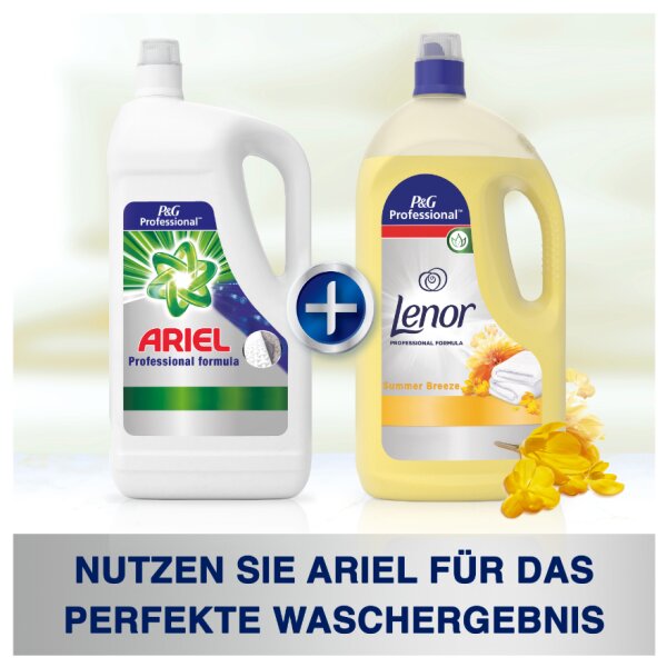 Lenor Professional Adoucissant Fraîcheur davril, 4 litres