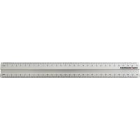 EBERHARD FABER Règle en métal, en aluminium, 150 mm