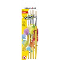 EBERHARD FABER Set de pinceaux brosse WINNER, 4...