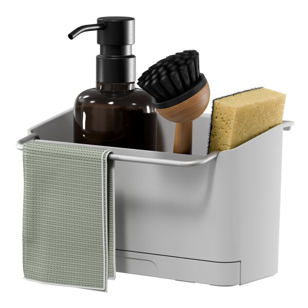 tesa KITCHEN Spülbecken Organizer, weiss
