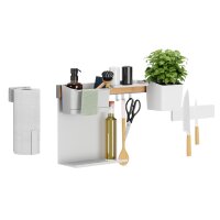 tesa KITCHEN Kit combi XL, 9 pièces, blanc