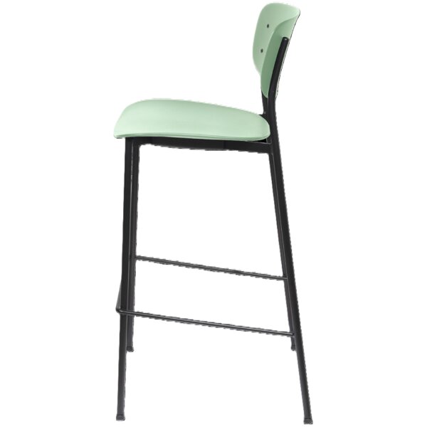 PAPERFLOW Chaise de bar SOHO, set de 2, vert