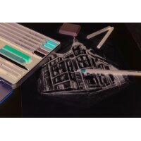 EBERHARD FABER Kit de dessin Artist Color, 16 pièces