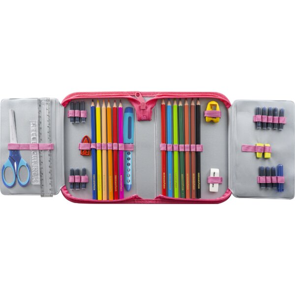 EBERHARD FABER Étui scolaire Chaton, 42 pièces