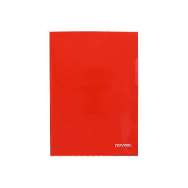 NOVOOO Pro chemises 120my A4 400197759 rouge grainé 100 pièces