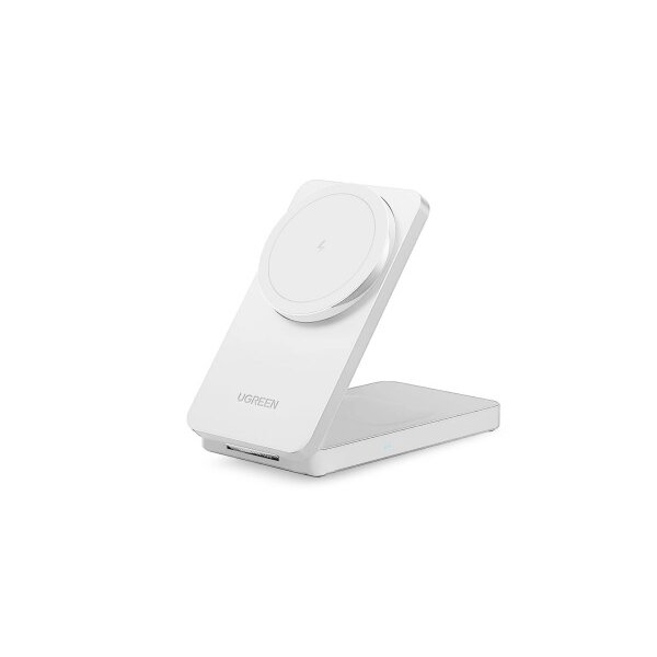 UGREEN Wireless Charger 2in1 ,20W 45055 iPhone,AirPods, White