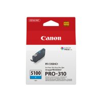 CANON Cartouche dencre cyan PFI-5100C iPF PRO-310 14ml