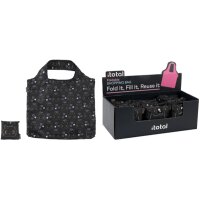 I-TOTAL Shopping bag 57x42cm XL2661 Cats Black