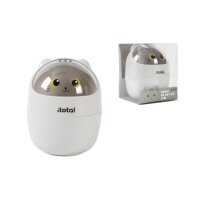 I-TOTAL Mini-Mülleimer 16x12cm XL2701 Grey Cat