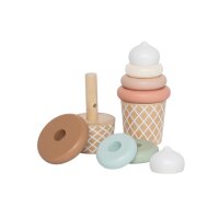 JABADABADO Stapelspiel 13x11cm C2566 Ice Cream 10-teilig
