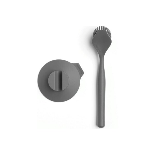 BRABANTIA Spülbürste Sink side 117589 Dunkelgrau