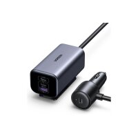 UGREEN Car Charger 150W,USB-C GaN 35571 USB-A+2xUSB-C...