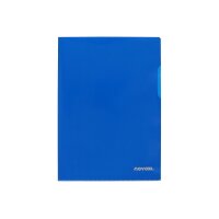 NOVOOO Pro Sichtmappen 140my A4 400197666 blau glatt 10...