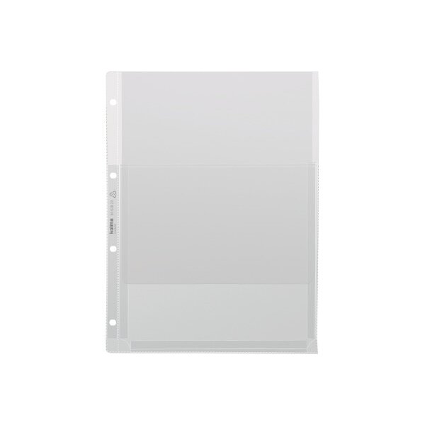 KOLMA Poche transparent Voluma A4 56.628.20 languette 5 pcs.