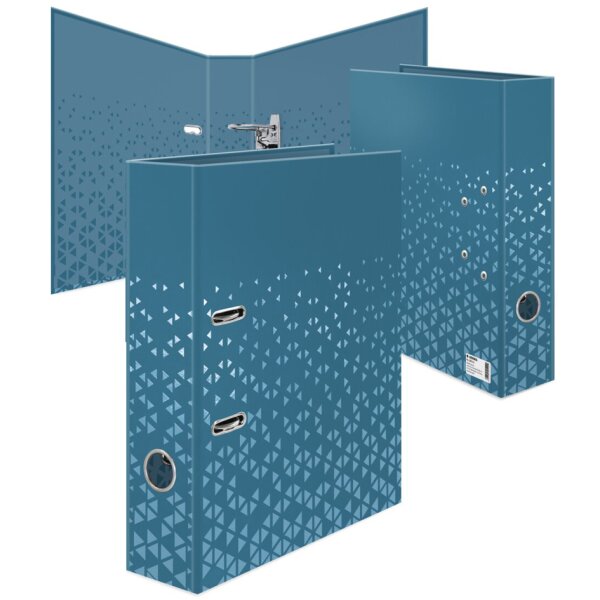 HERMA Classeur à motif Color Standard, A4, bleu foncé