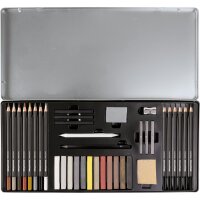 EBERHARD FABER Kit de dessin Artist Color, 37 pièces