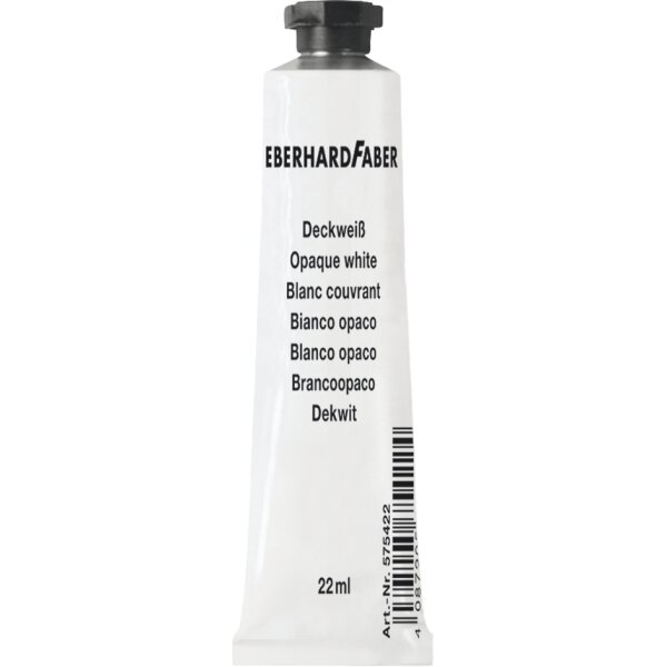EBERHARD FABER Blanc opaque EFA Color, tube de 22 ml