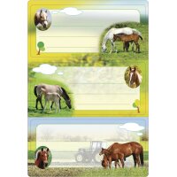 HERMA Étiquette pour livre VARIO Le monde des chevaux