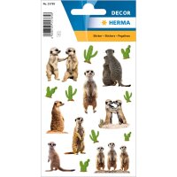 HERMA Sticker MAGIC Famille de rongeurs, papier