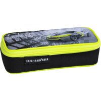 EBERHARD FABER Trousse Race Car, noir / jaune fluo