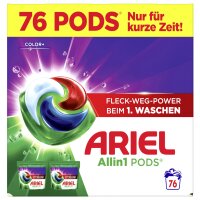ARIEL Waschmittel Pods All-in-1 Color+, 76 WL