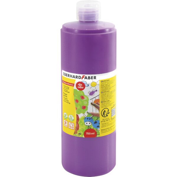 EBERHARD FABER Fingerfarbe EFA Color, purpurviolett, 750 ml
