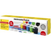 EBERHARD FABER Peinture pour lécole EFA Color, étui de 6