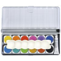 EBERHARD FABER Boîte de peinture WINNER, 12 couleurs