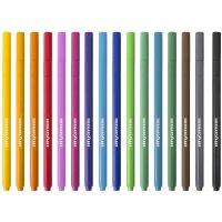 EBERHARD FABER Fasermaler, 16er Kartonetui