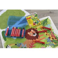 EBERHARD FABER Craie de cire triangulaire COLORI,...