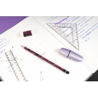 EBERHARD FABER Bleistift-Set NEON, HB, neonpink, 4-teilig