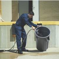 Rubbermaid Deckel BRUTE mit Griff, grau