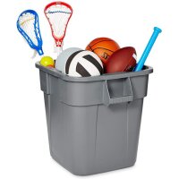 Rubbermaid Container BRUTE 106 Liter, eckig, aus PP, grau