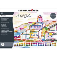EBERHARD FABER Pastel à lhuile Artist Color, étui de 36
