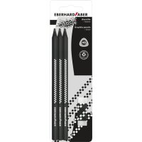 EBERHARD FABER Bleistift-Set WINNER, HB, schwarz, 7-teilig