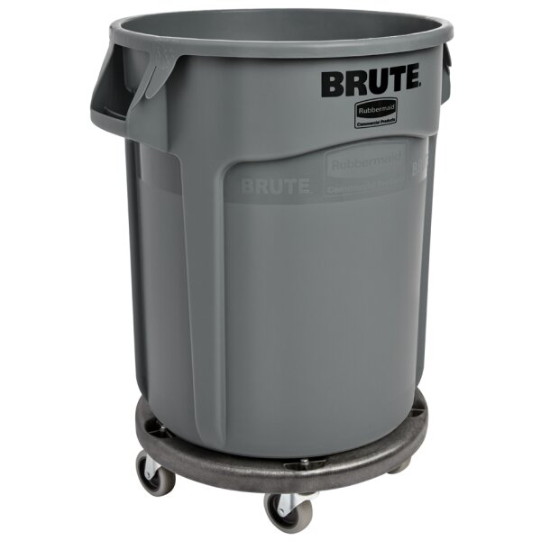 Rubbermaid Couvercle pour collecteur BRUTE, gris
