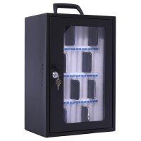 pavo Armoire pour smartphones, pour 36 smartphones, gris