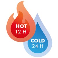 THERMOS Bouteille isotherme TC Bottle, 0,75 litre, rose mat