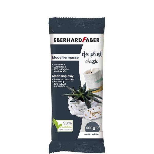 EBERHARD FABER Pâte à modeler EFA plast classic, gris