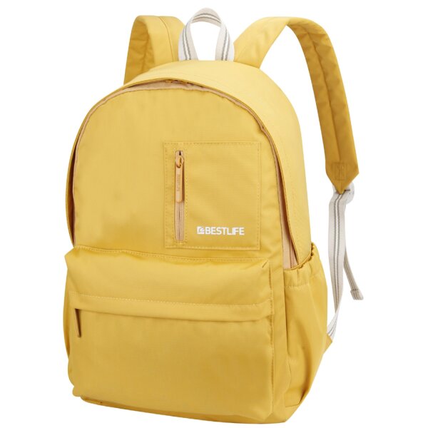 BESTLIFE School Notebook-Rucksack COL RAINBOW, hellblau