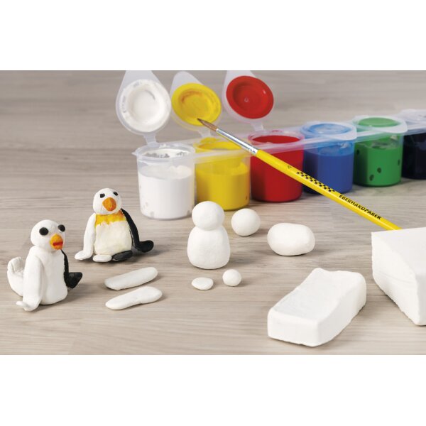EBERHARD FABER Pâte à modeler EFA plast KIDS, seau, blanc