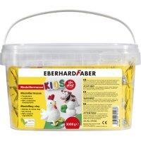 EBERHARD FABER Pâte à modeler EFA plast KIDS, blanc