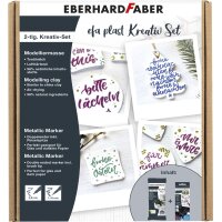 EBERHARD FABER Pâte à modeler EFA plast, kit créatif