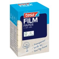 tesa Film PAPER, transparent, 19 mm x 10 m, Office Box