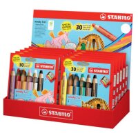 STABILO Crayon multi-talents woody 3 en 1,...
